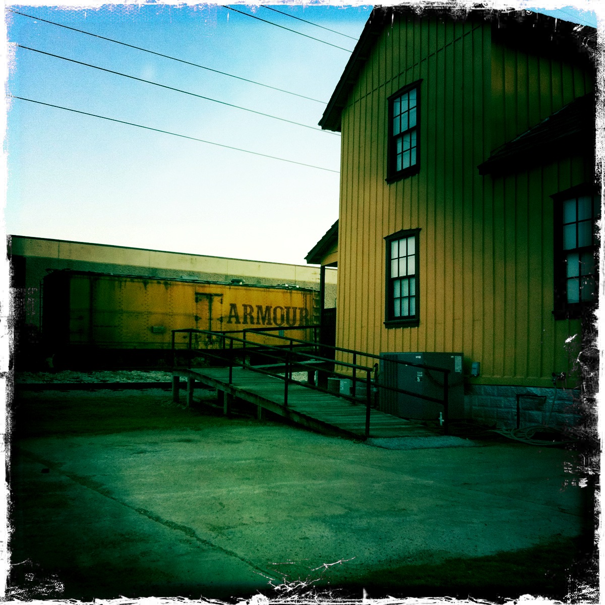 iPhone photo, taken with the Hipstamatic application, no edit. :)