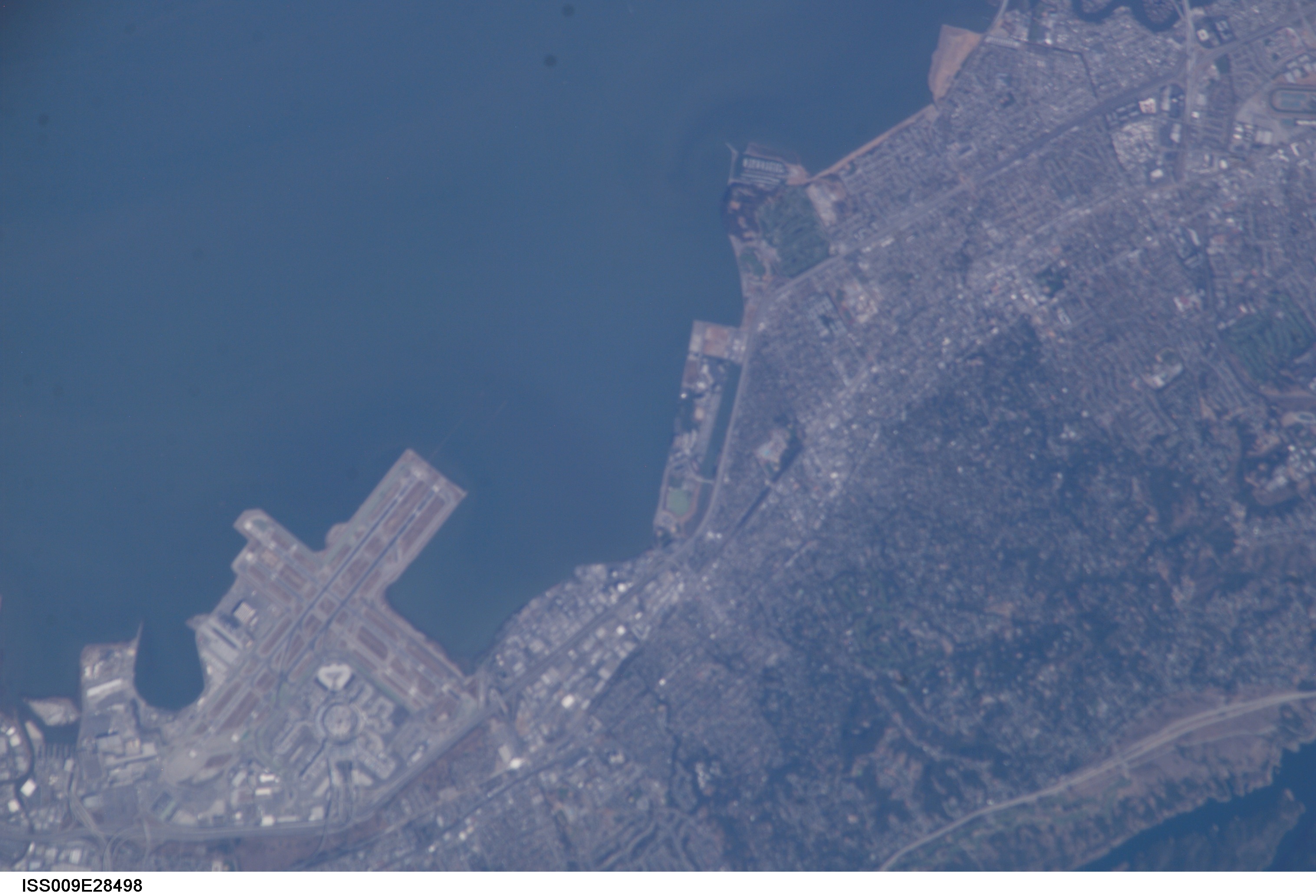 View of California taken during ISS Expedition 9.