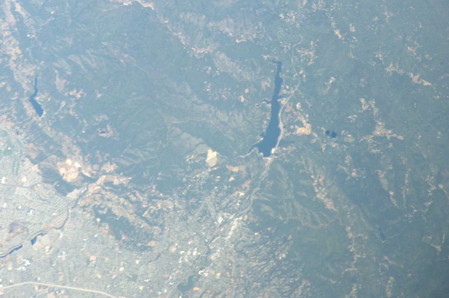 View of California taken during ISS Expedition 13.