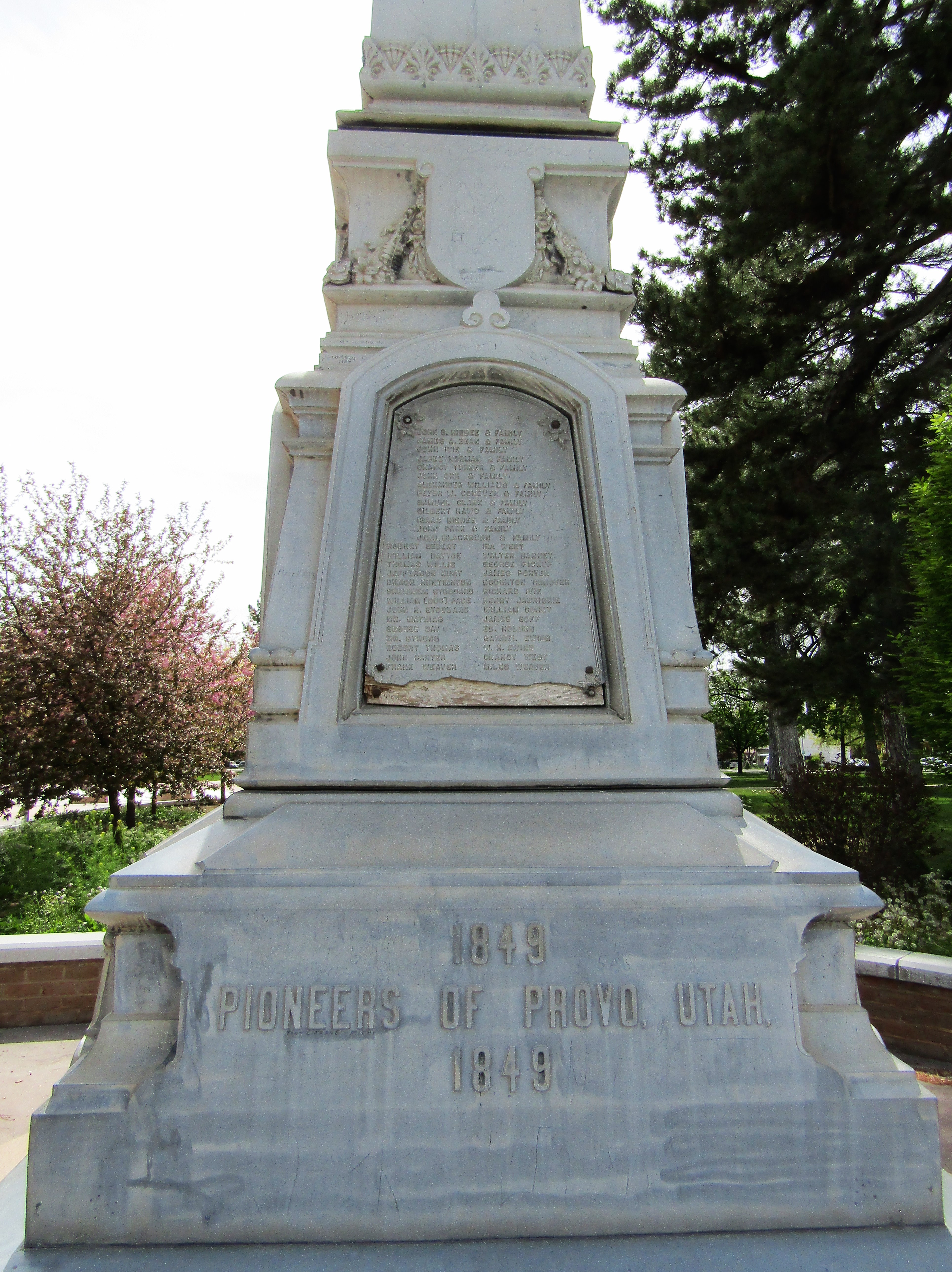 Indian War Veterans Monument
