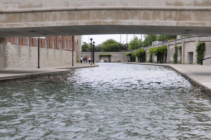 the famous canal. beginning the journey