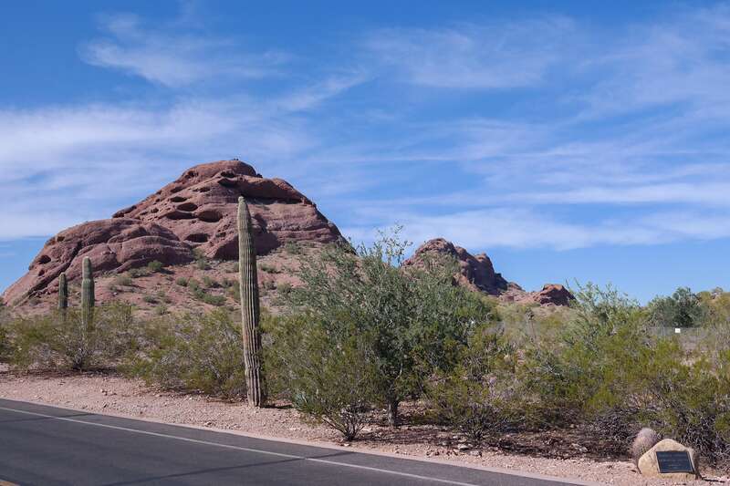 The James E. Louden Memorial Drive in Papago Park