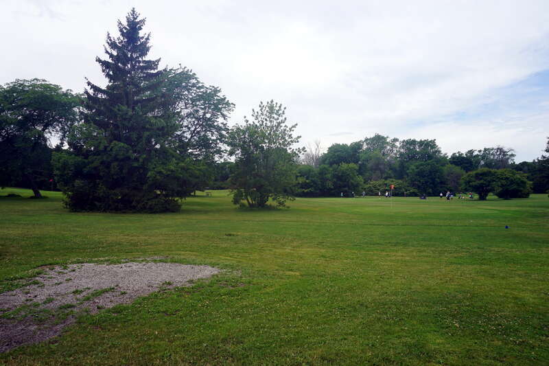 The Lake Park Golf Course in Lake Park in Milwaukee, Wisconsin (United States).