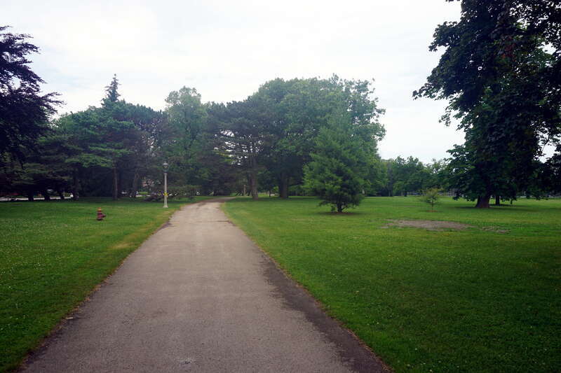 Lake Park in Milwaukee, Wisconsin (United States).
