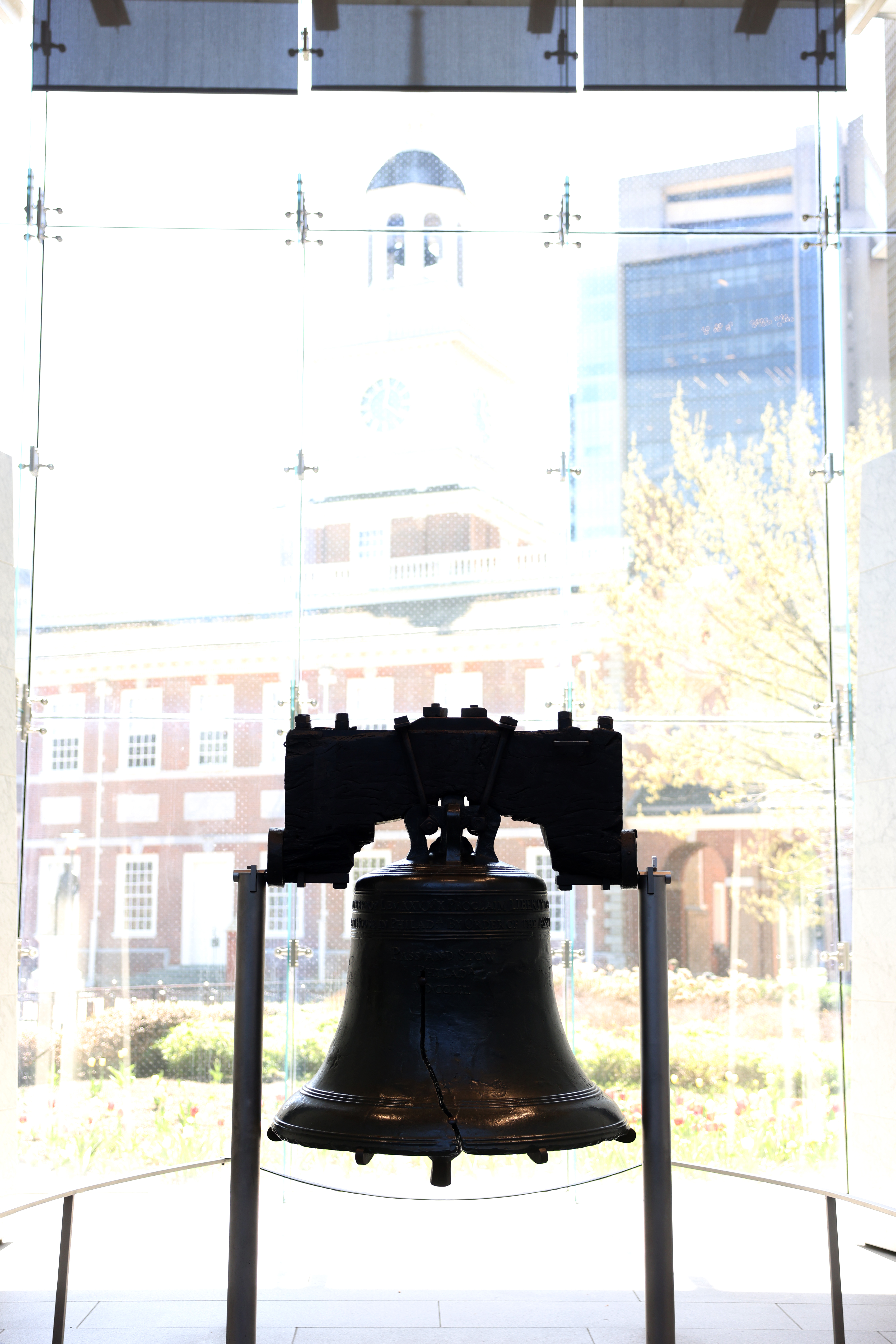 The Liberty Bell at the Liberty Bell Center in Philadelphia, Pennsylvania.

Please attribute to Gage Skidmore if used elsewhere.