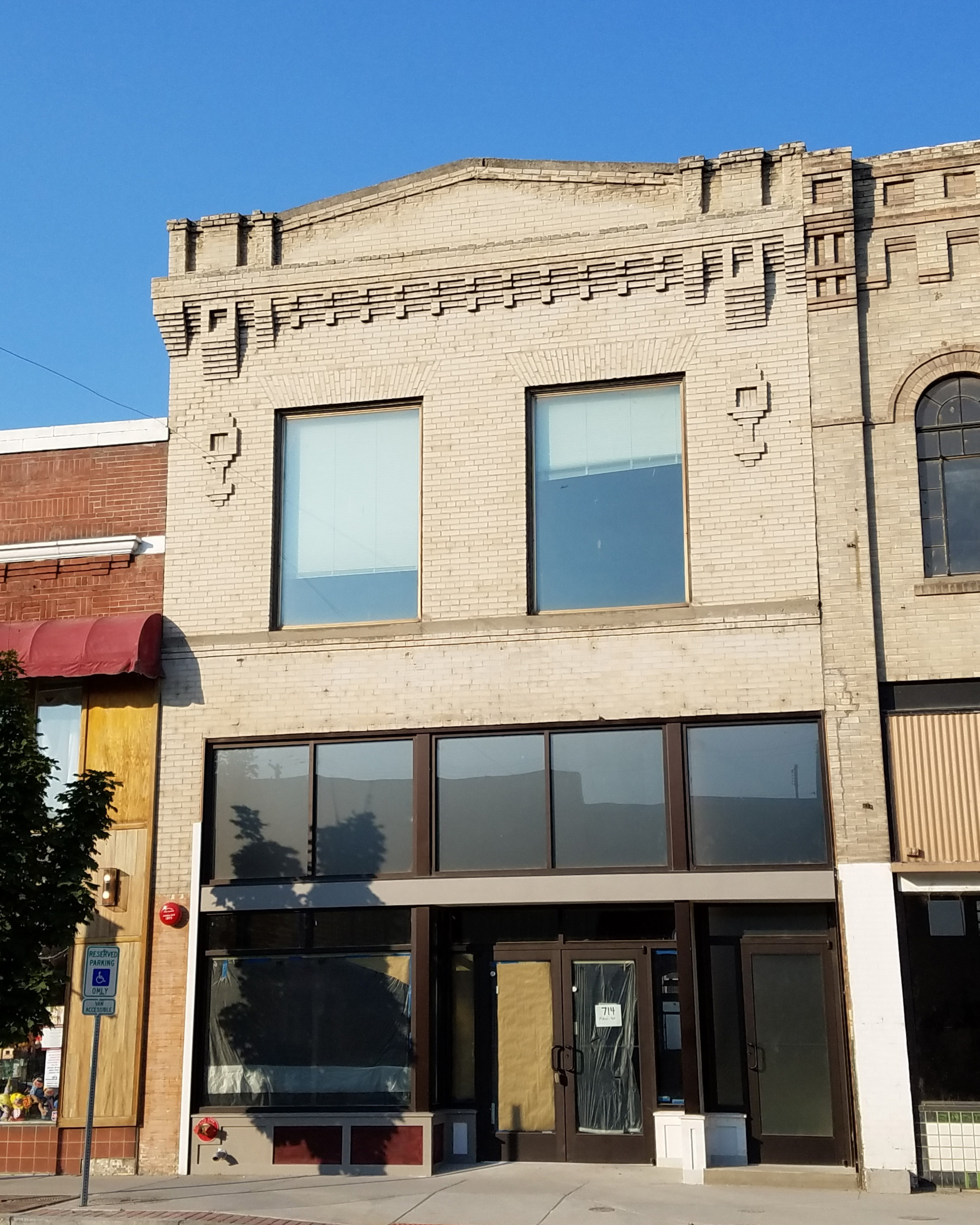 The Little building (1912) in Caldwell, Idaho, is part of the Caldwell Historic District. Thomas K. Little served as mayor of Caldwell and operated a dry goods store.
