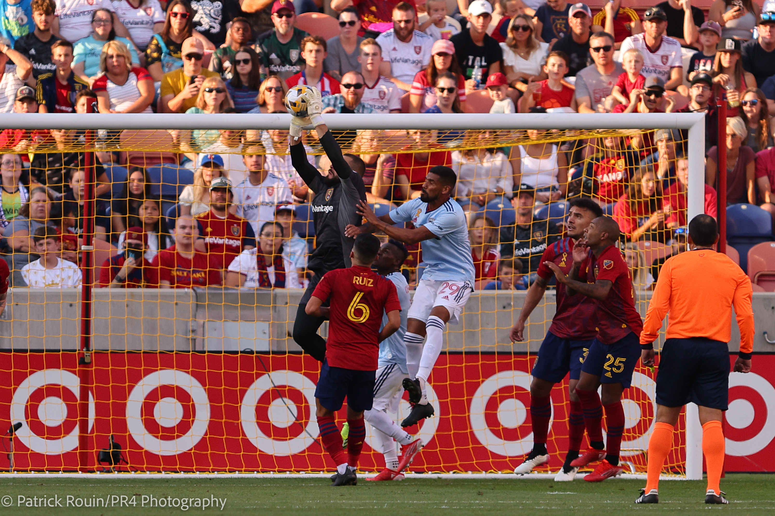 MLS: FC Dallas at Real Salt Lake from Rio Tinto Stadium in Sandy, Utah. (Sep 4, 2021) Mandatory Credit: Patrick Rouin-PR4 Photography
