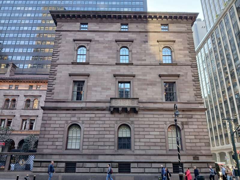The Villard Houses on Madison Avenue in Manhattan, New York, seen in October 2024