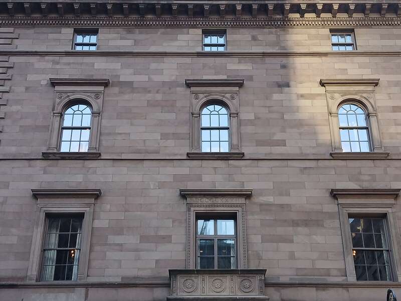The Villard Houses on Madison Avenue in Manhattan, New York, seen in October 2024