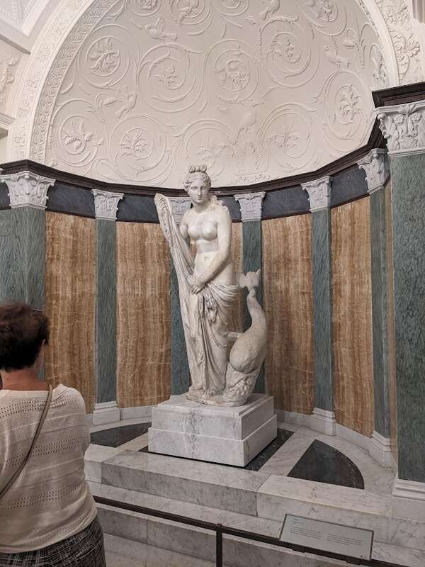 The Mazarin Venus, currently in the Getty Villa, Los Angeles, California, is a marble sculpture dated to roughly the second century A.D. in Rome, Italy.