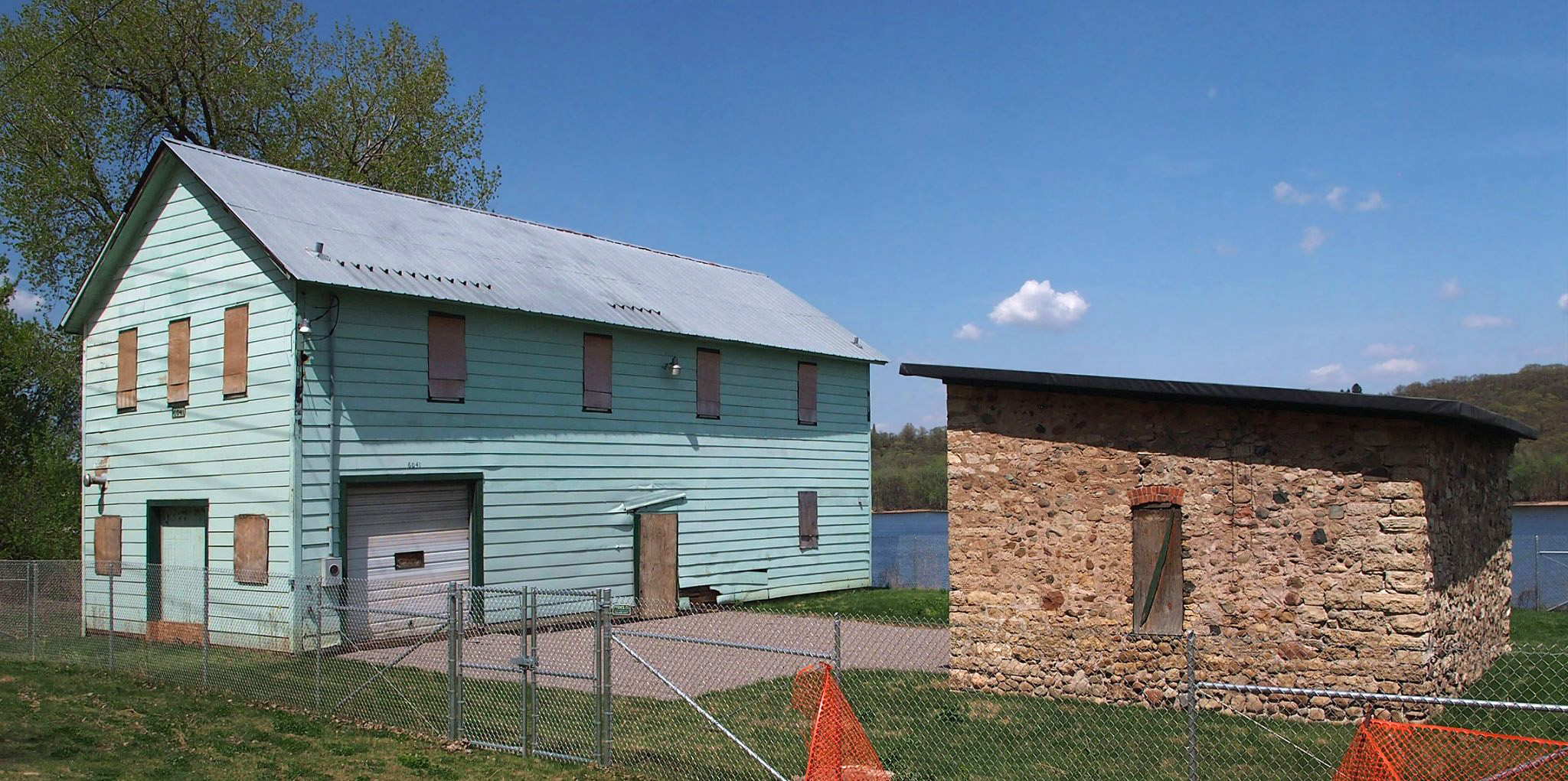 Moritz Bergstein Shoddy Mill &amp; Warehouse, Stillwater, Minnesota, USA.  Viewed from the south.  





This is an image of a place or building that is listed on the National Register of Historic Places in the United States of America. Its reference