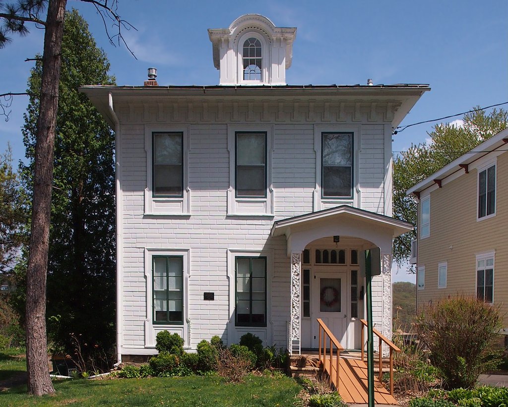 Mortimer Webster House, 435 S. Broadway St, Stillwater, Minnesota, USA.  Viewed from the west-southwest.  





This is an image of a place or building that is listed on the National Register of Historic Places in the United States of America. Its