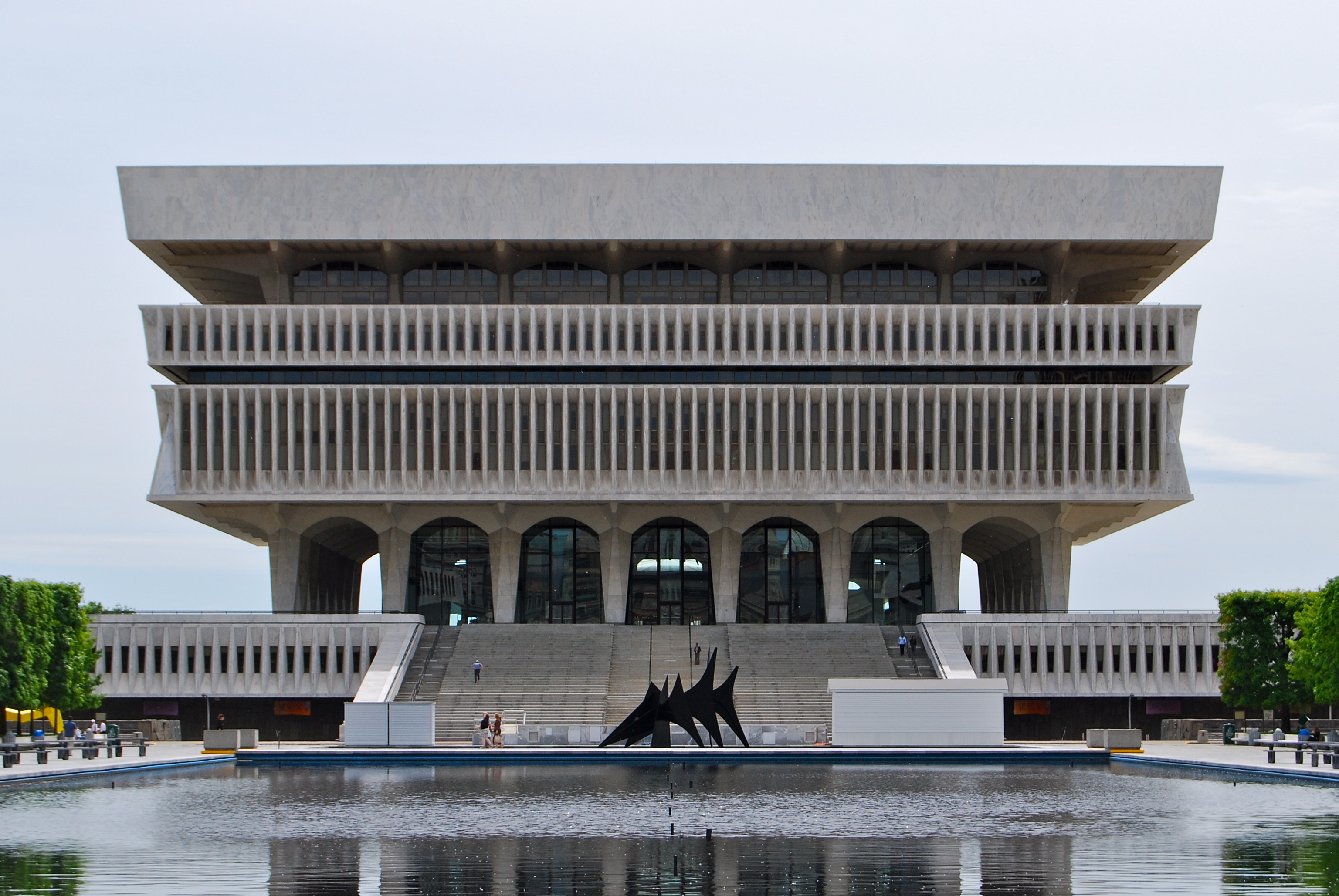 The New York State Cultural Education Center, located on the south end of the Empire State Plaza in Albany, New York, United States, which houses the New York State Museum, New York State Archives, and New York State Library