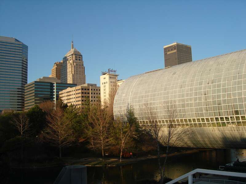 Oklahoma City, OK - Myriad Botanical Garden