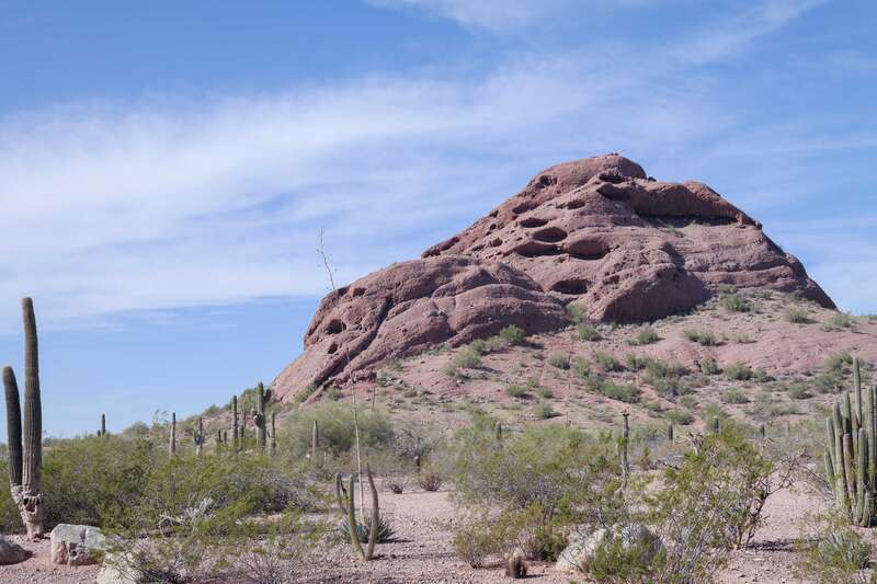 Papago Park in the Phoenix metro area