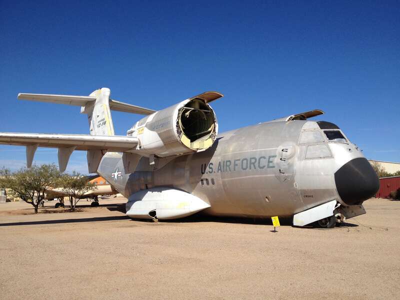One of the two Boeing YC 14's ever built.  Now at Pima Air Museum.