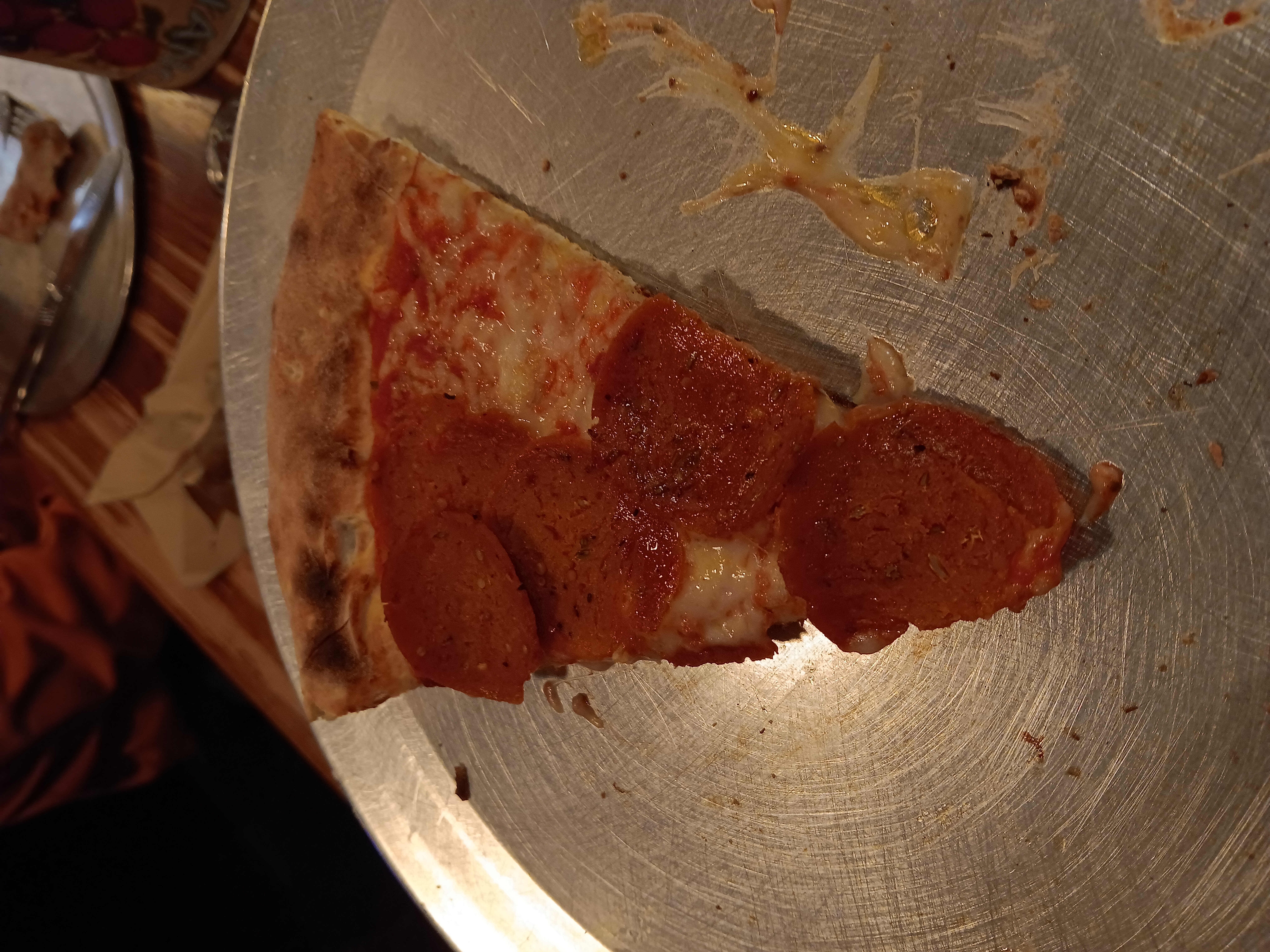 San Marzano Red Sauce, Mozzarella, Pepperoni