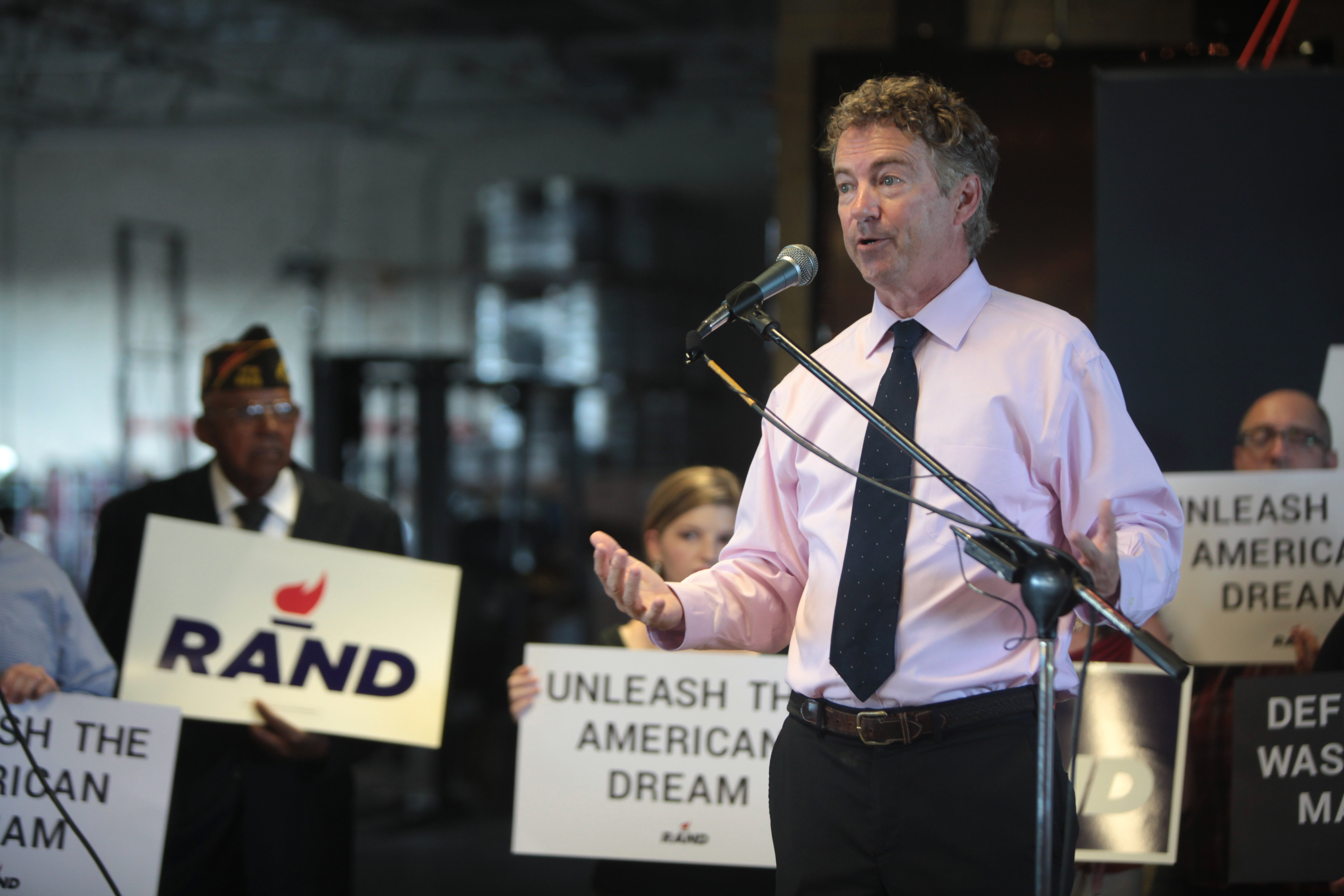 U.S. Senator Rand Paul of Kentucky speaking with supporters at a meet and greet in Spartanburg, South Carolina.

Please attribute to Gage Skidmore if used elsewhere.
