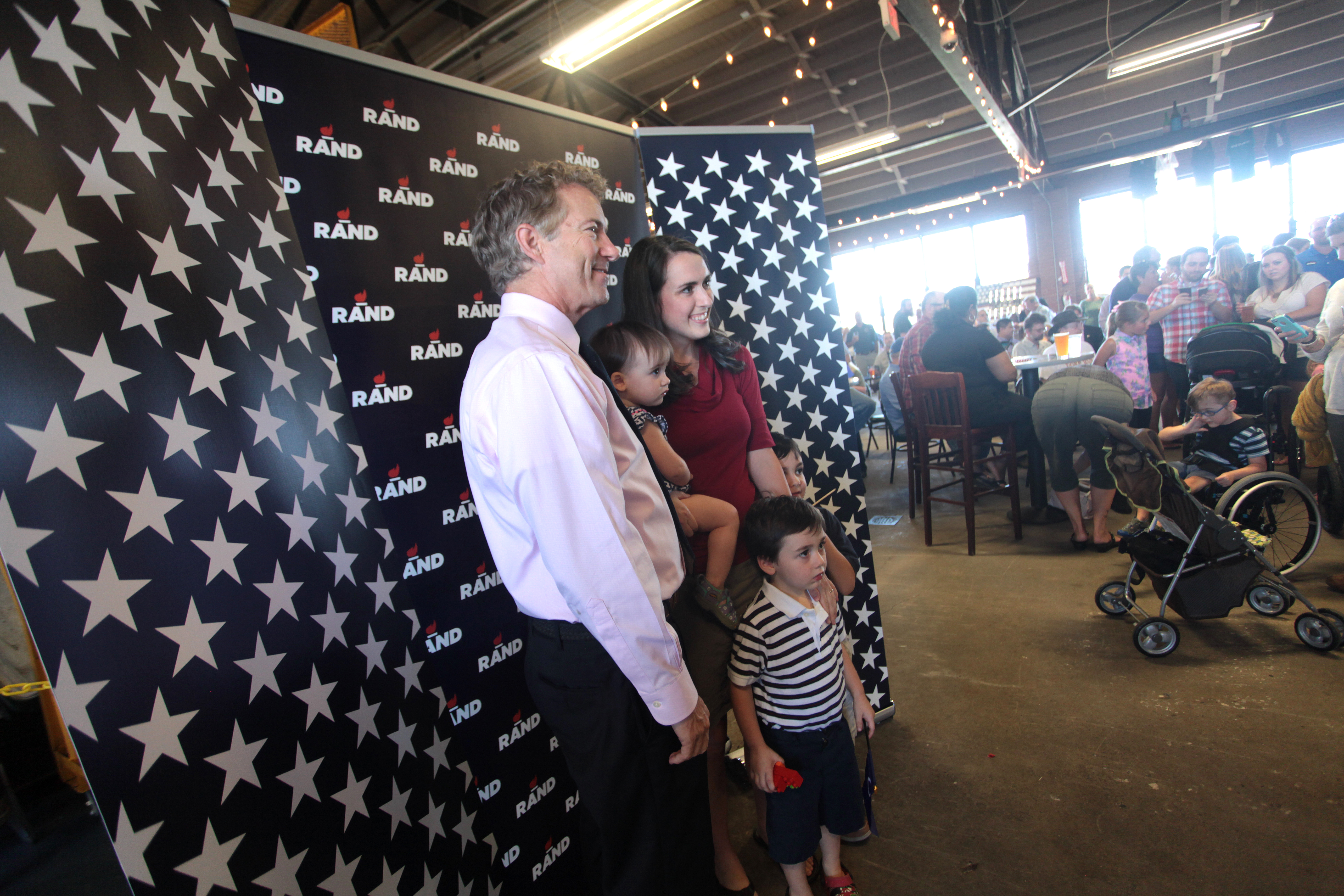 U.S. Senator Rand Paul of Kentucky speaking with supporters at a meet and greet in Spartanburg, South Carolina.

Please attribute to Gage Skidmore if used elsewhere.