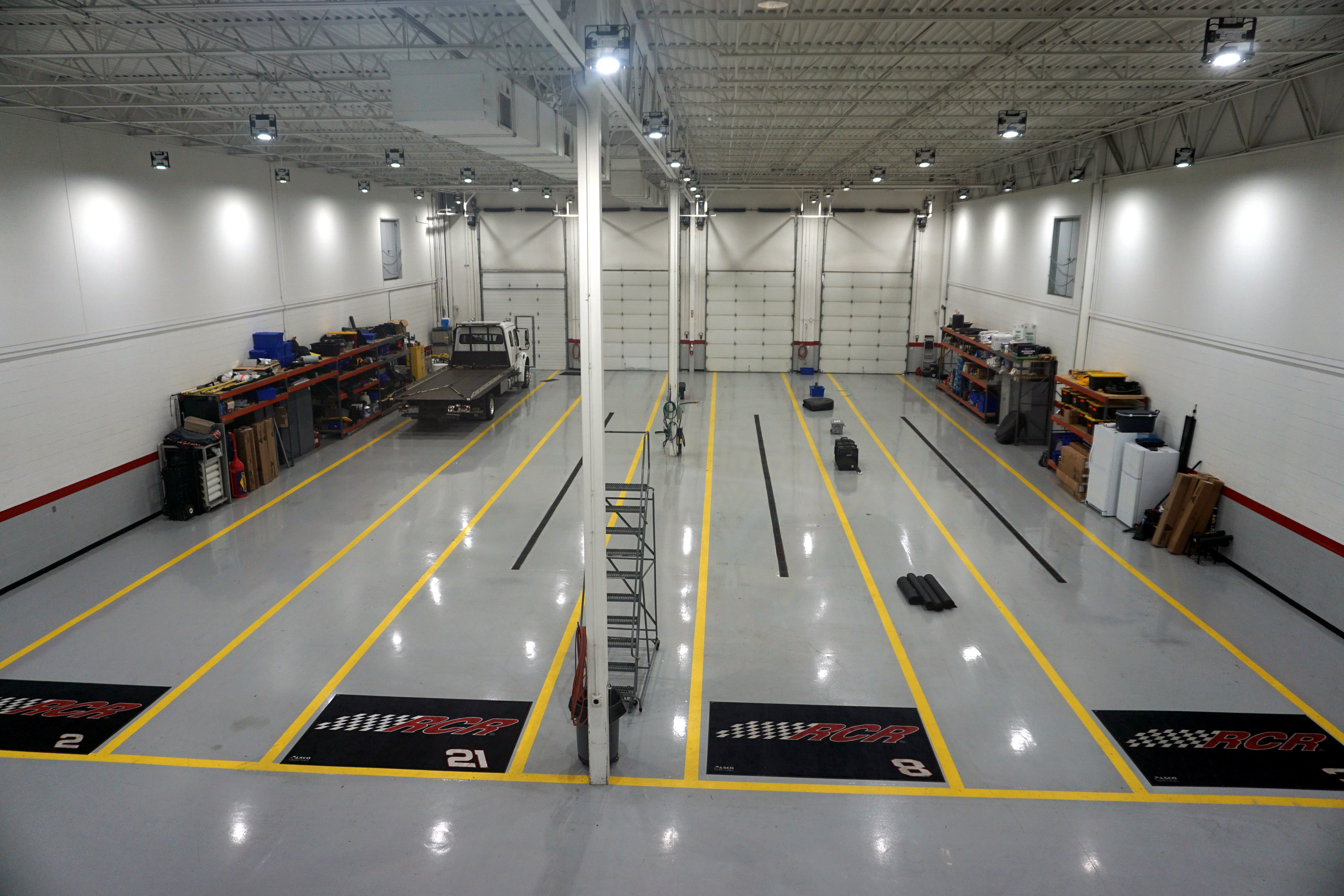 The shop inside Richard Childress Racing in Welcome, North Carolina (United States).