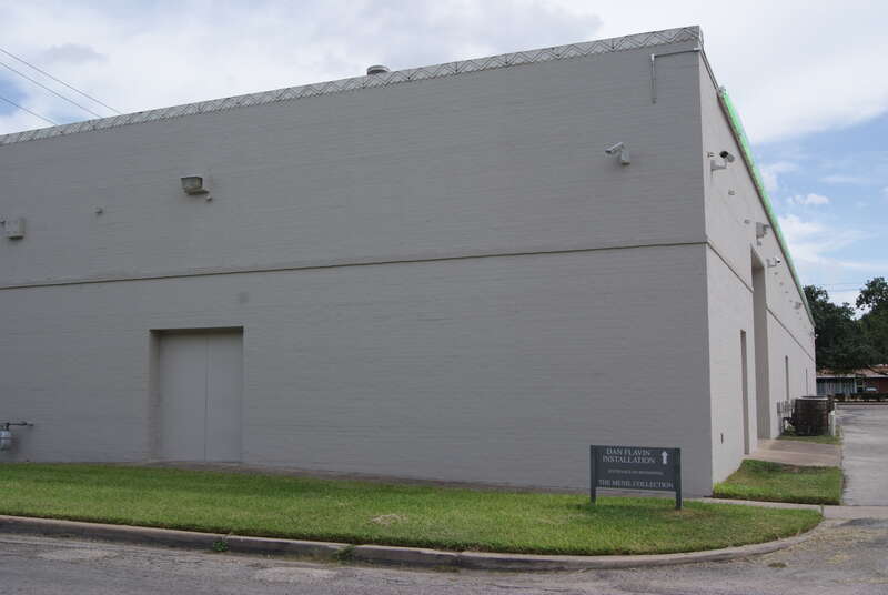 Richmond Hall of The Menil Collection at 1500 Richmond Avenue, Houston, Texas, USA.