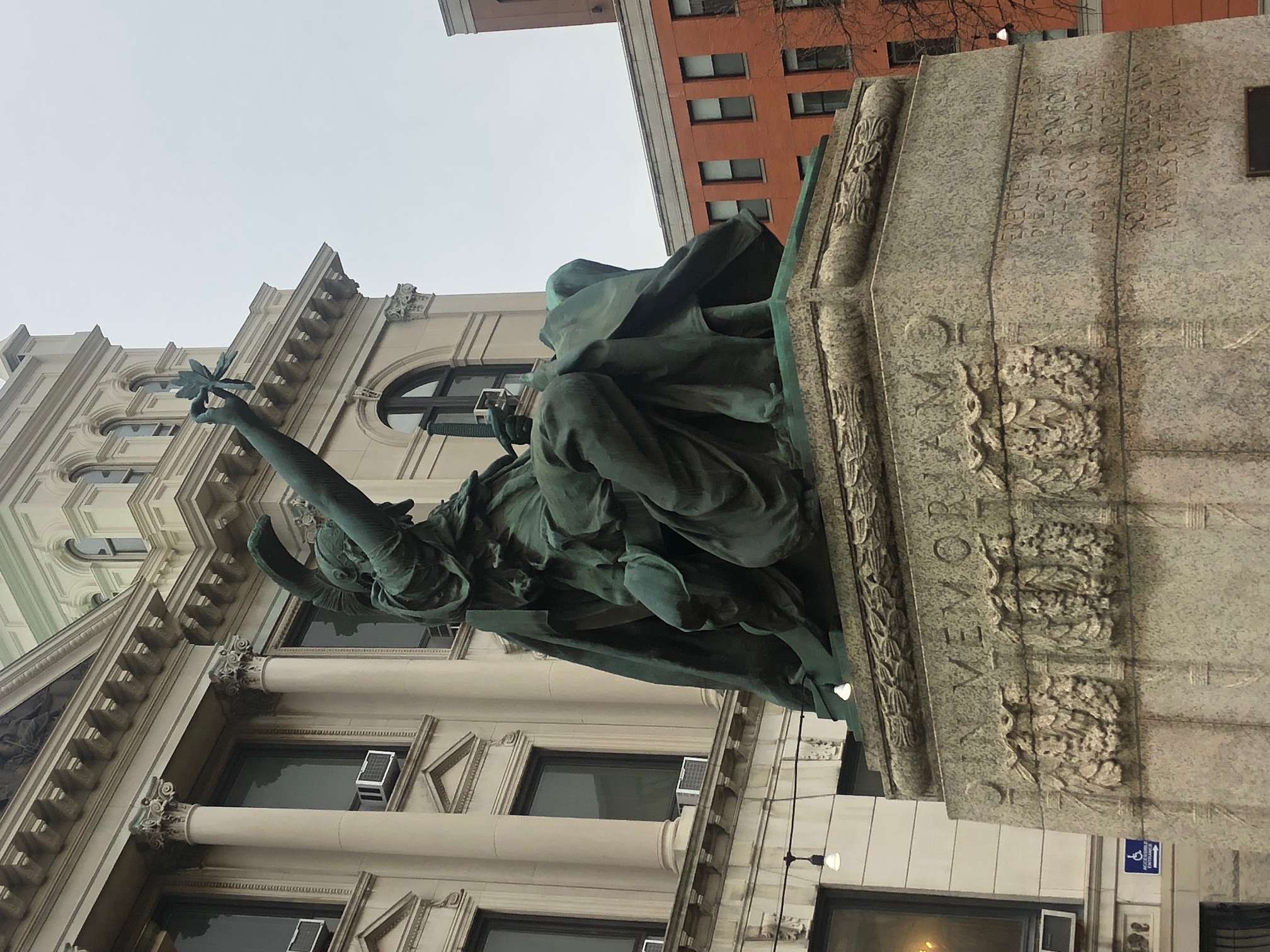 Soldiers Sailors Marines Monument Jersey City Hall Philip Martiny 1899