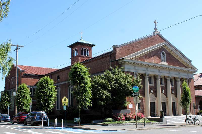 St. Mary's Cathedral of the Immaculate Conception in Portland, Oregon.