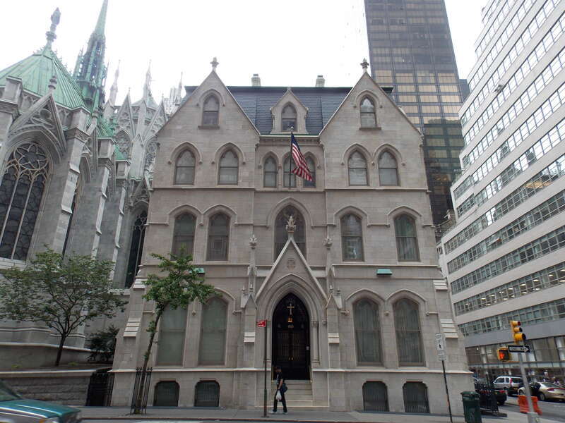 The rectory at St. Patrick's Cathedral in Manhattan, New York.
