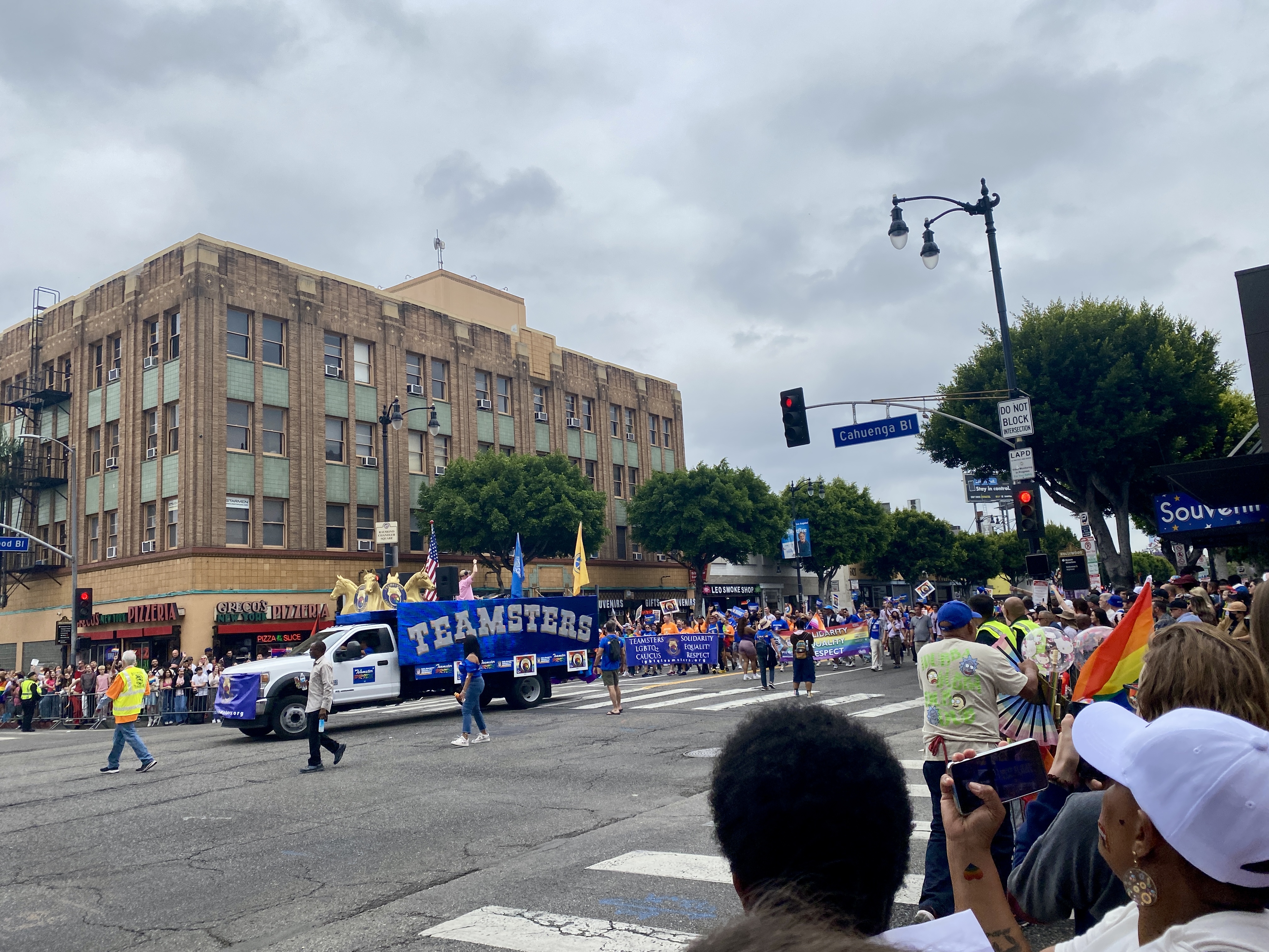 Teamsters at Los Angeles Pride 2024