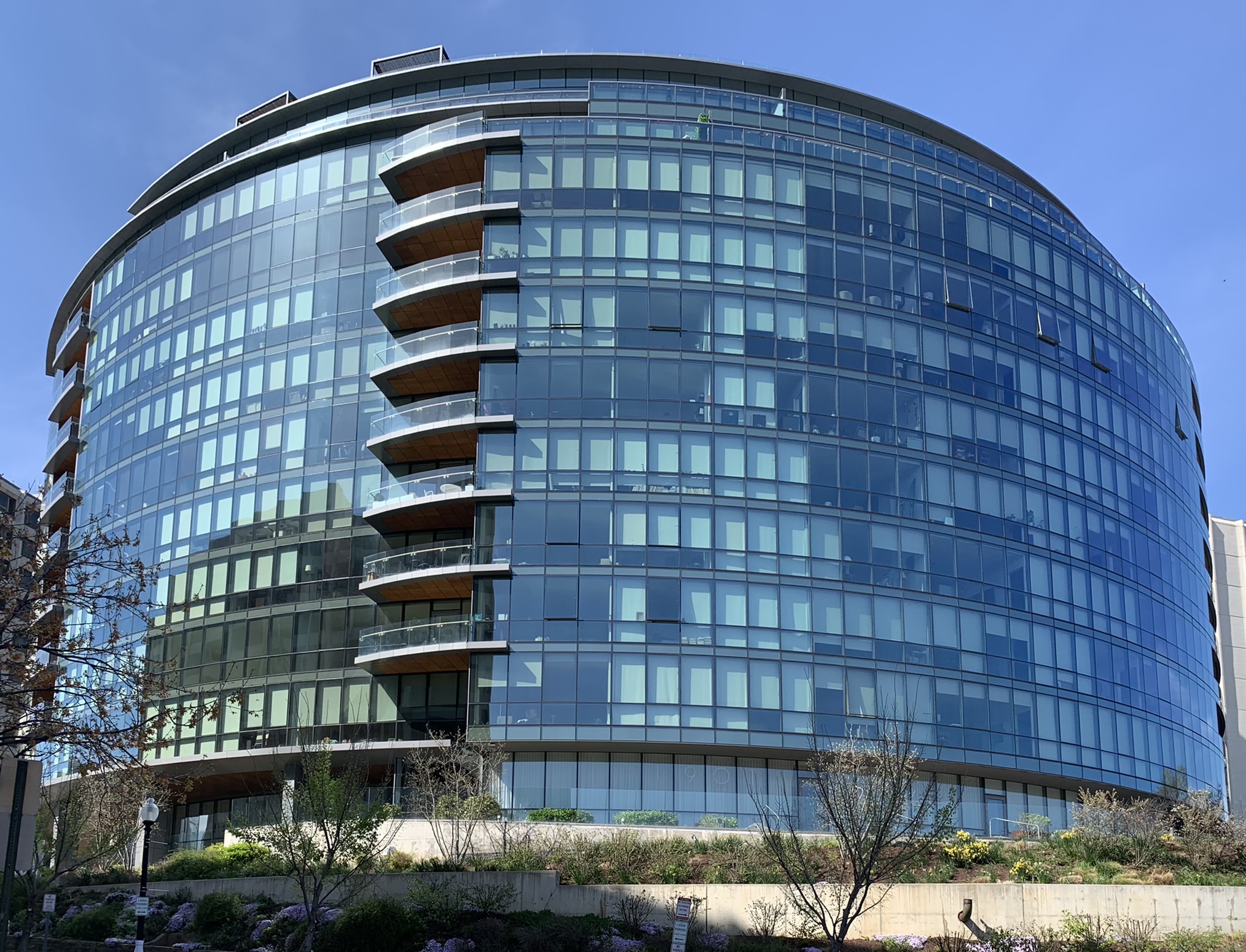 The Hepburn is an apartment building located at 1901 Connecticut Avenue NW in Washington, D.C. It adjoins the Hilton Washington on the previous site of the Oak Lawn estate. The building was designed by Beyer Blinder Belle and completed in 2016.