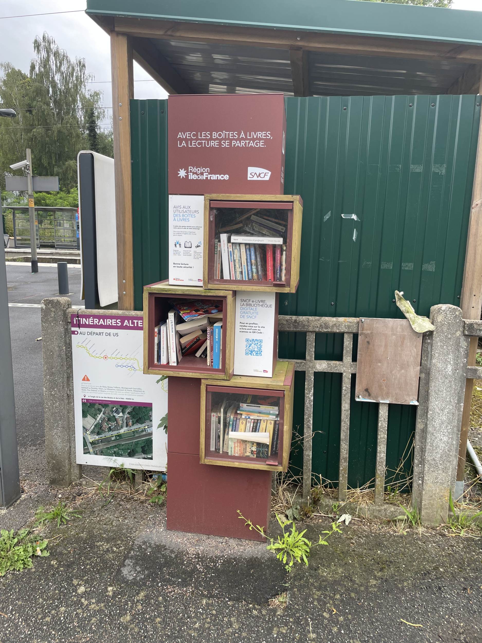 Boîte à livres à Us