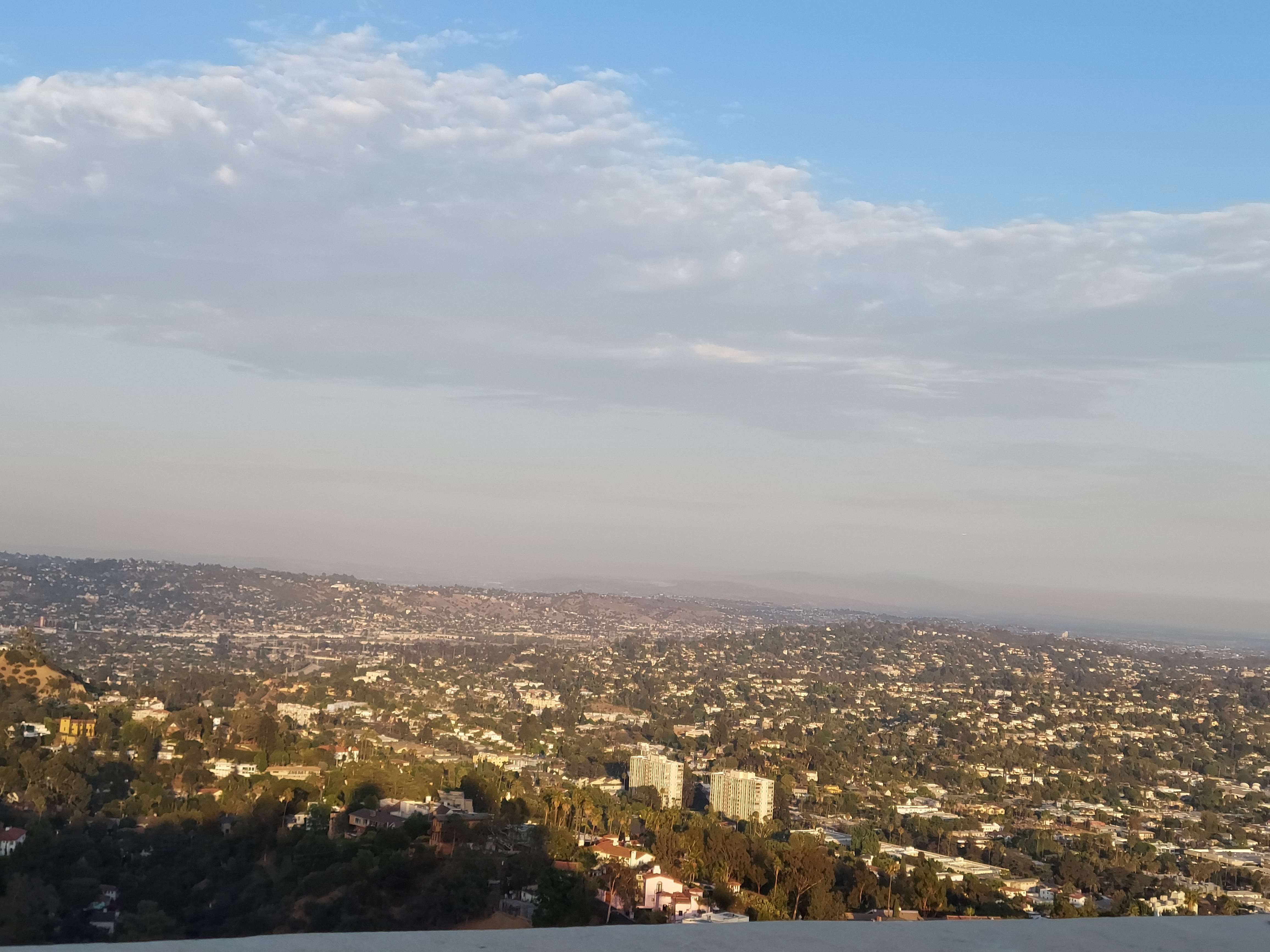 A view from the Griffith Observatory.