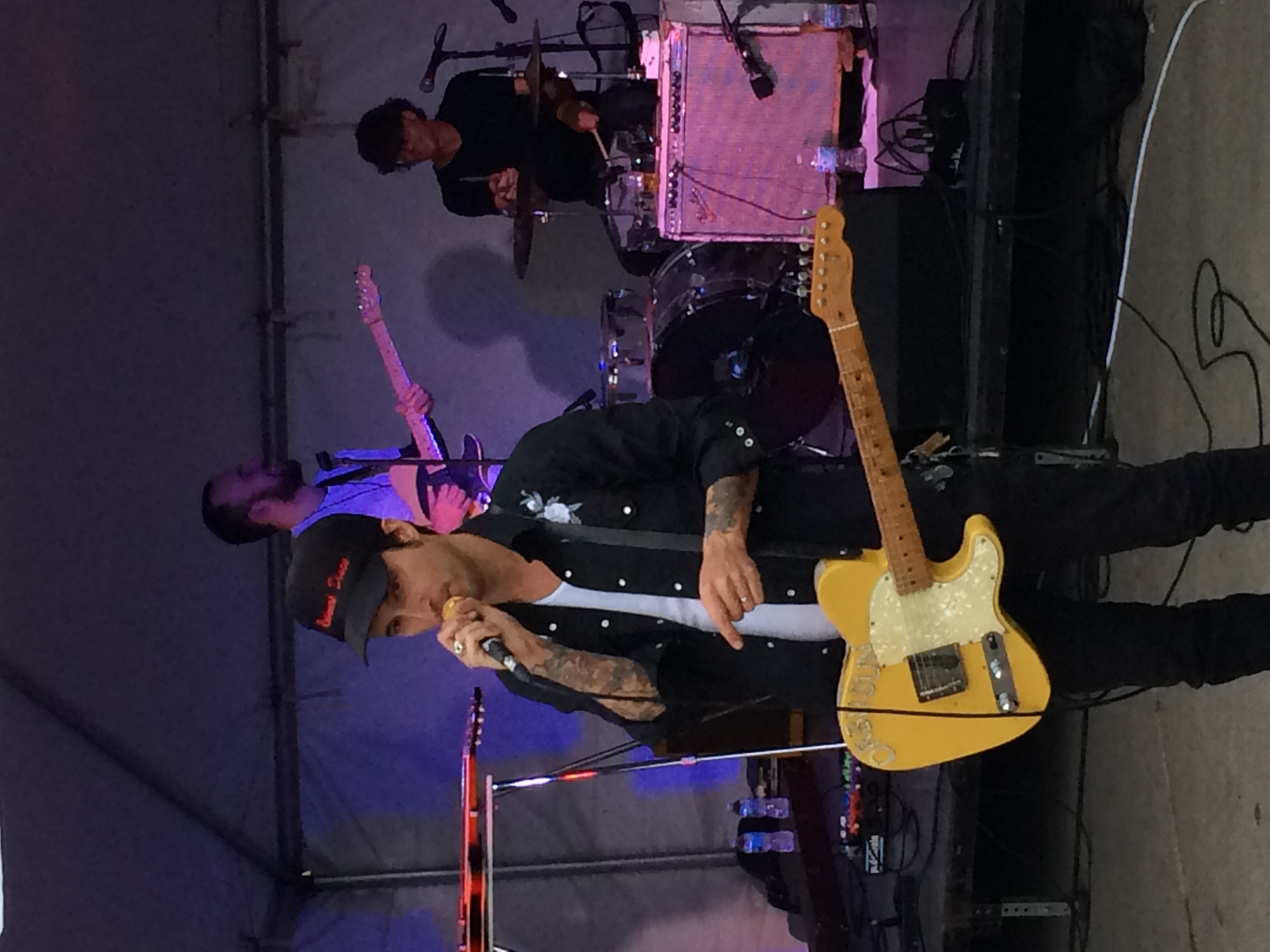 Performing with The Orbitsuns at the 6th Annual Detroit Fall Beer Festival in Eastern Market, Detroit on October 24, 2014.