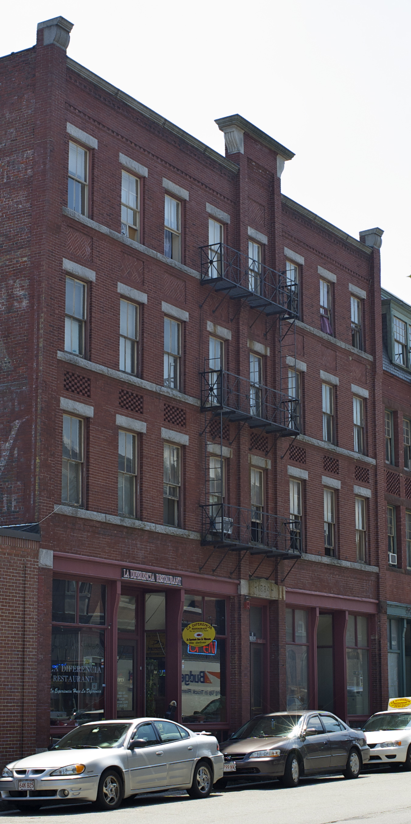 The Warren Fox Building, located at 190—196 Middlesex Street, Lowell, Massachusetts.  Listed on the National Register of Historic Places.