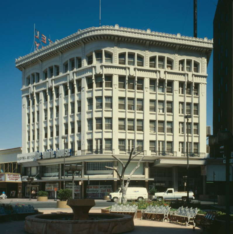White House Department Store / Hotel McCoy, El Paso, Texas. 
Listed on the national Register of Historic Places.
Historic American Buildings Survey—HABS image.