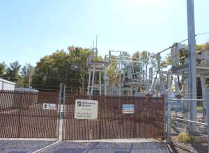 This substation steps 138kV down to 12.5kV for the Talleyville area.