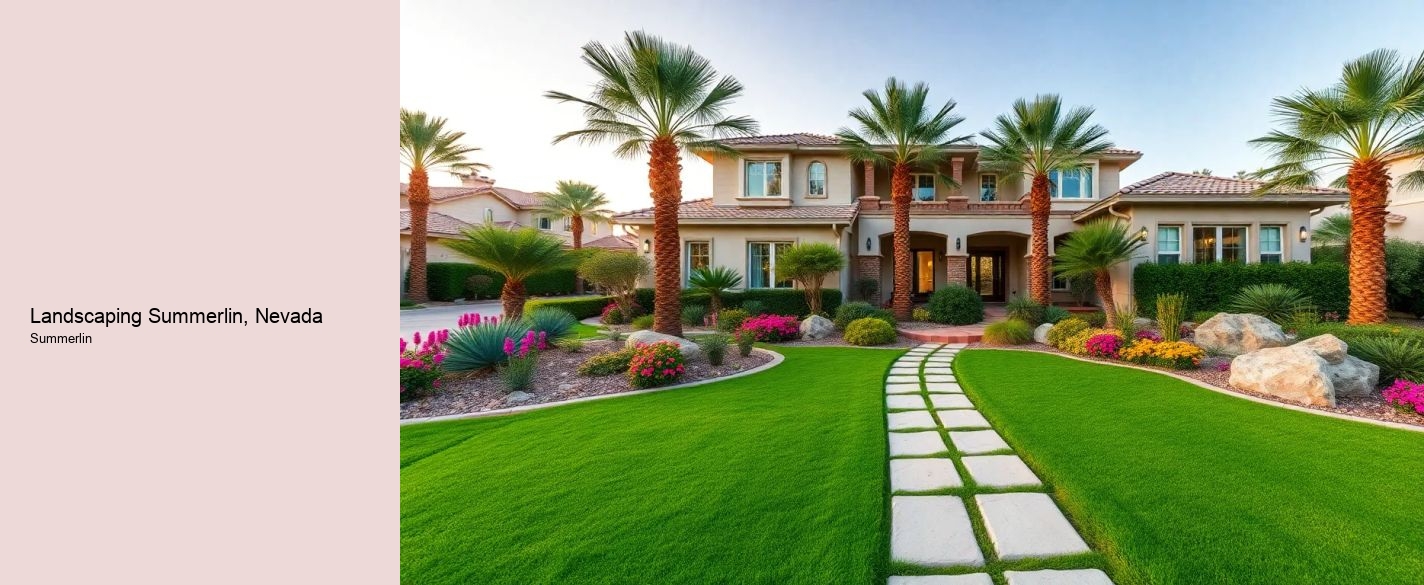 Choosing Optimal Grass Types for Summerlin Yards