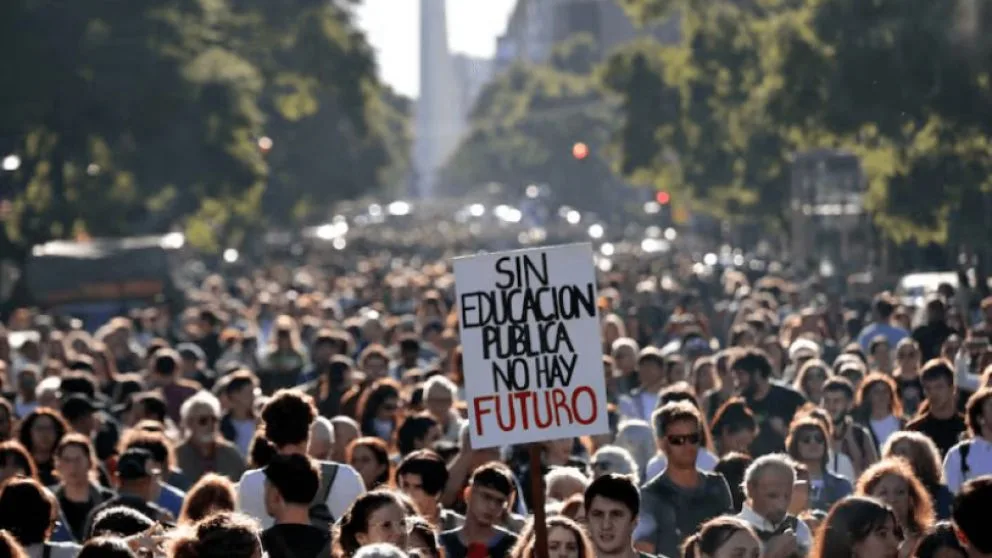 Paro universitario nacional por 24 horas en reclamo de la ley de financiamiento