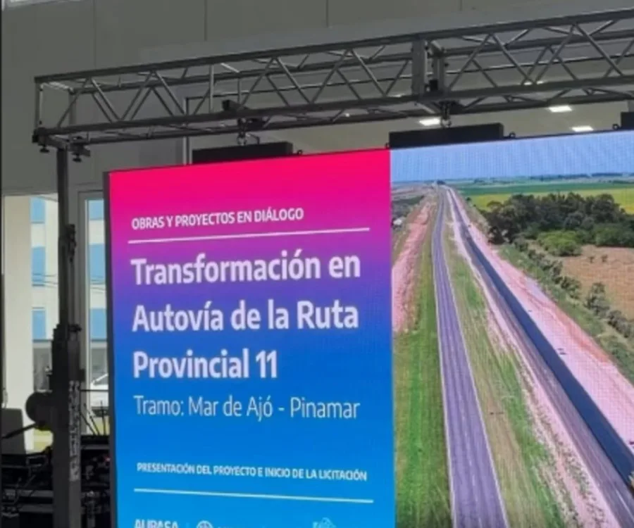 Katopodis presentó el proyecto de autovía de la Ruta 11 entre Mar de Ajó y Pinamar