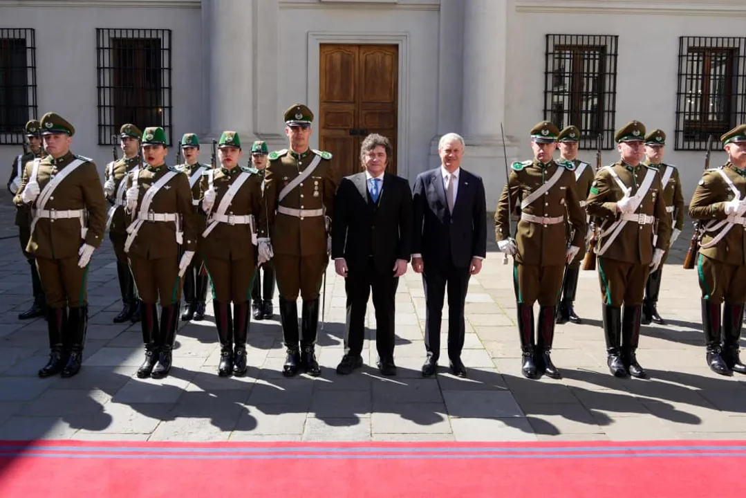 Milei se reunió con Kast en Chile en medio de la polémica por el Estrecho de Magallanes