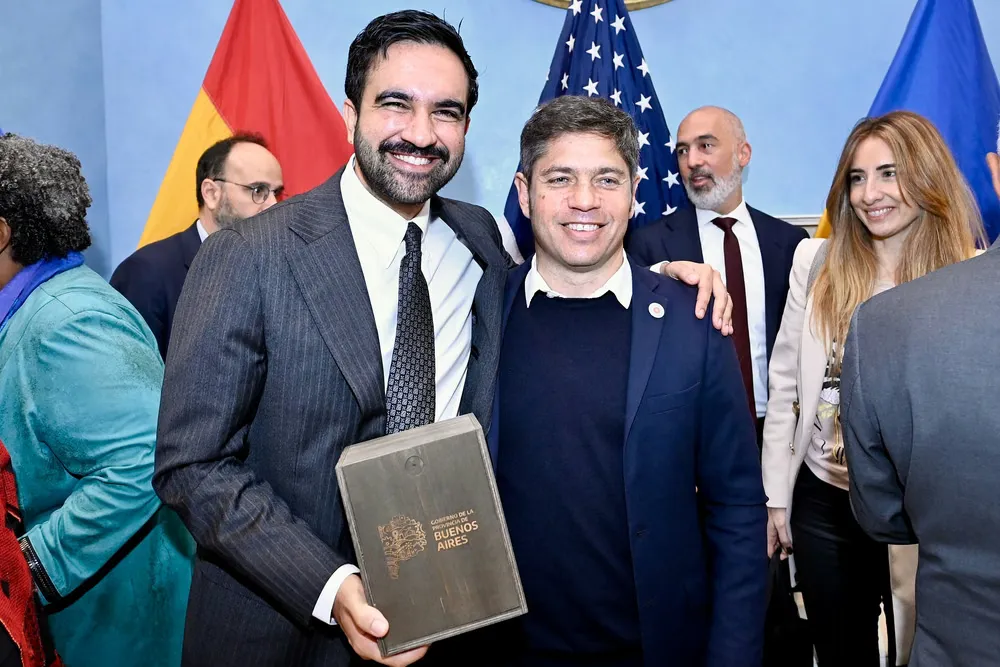 Kicillof dijo en Nueva York que en Argentina hay "una catástrofe" desde que llegó Milei