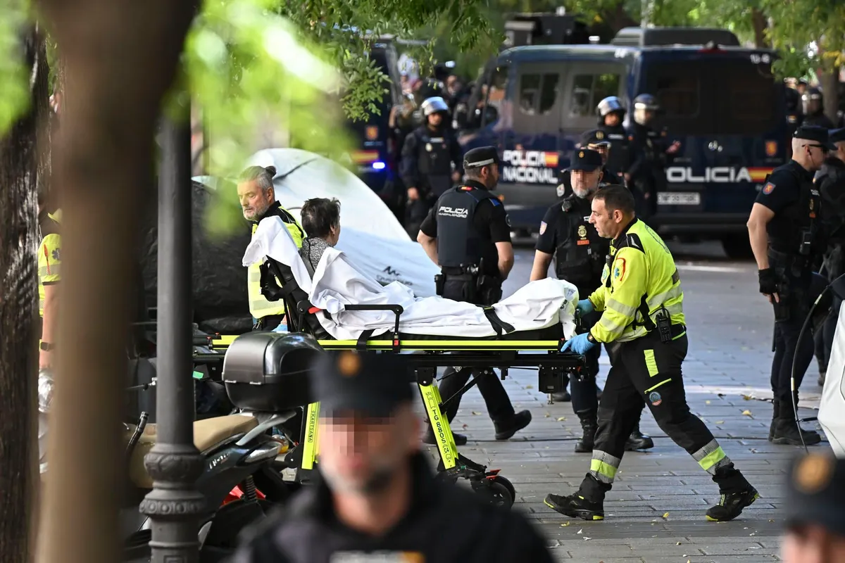 El 'caso Maricarmen' sacude España: 25.000 marcharon contra los desalojos en Madrid
