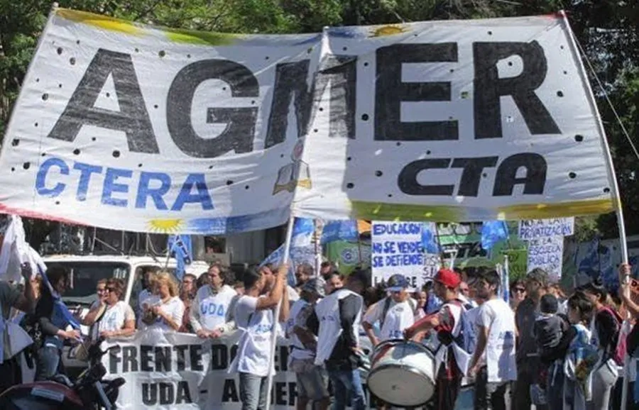 Segundo día de paro docente en Entre Ríos: el CGE reportó 80% de presencialidad