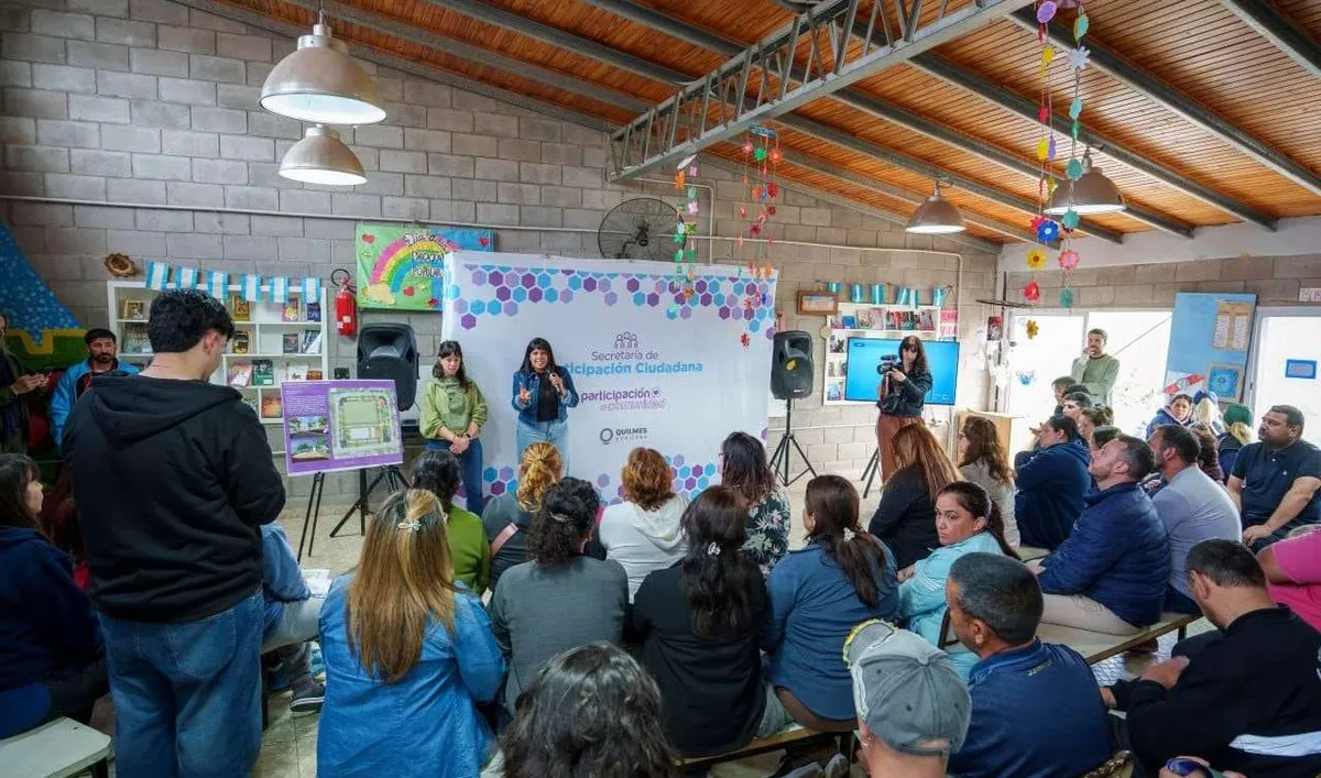 Eva Mieri anunció la refacción integral de la plaza Papa Francisco en Villa Itatí