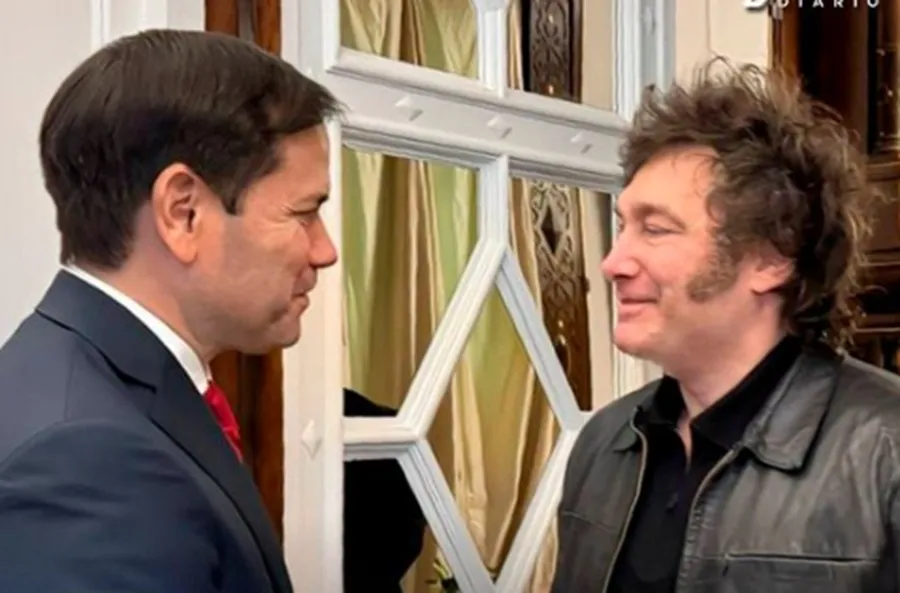 Milei conversó con Marco Rubio tras su visita a Washington, en la previa de la llegada del subsecretario Landau