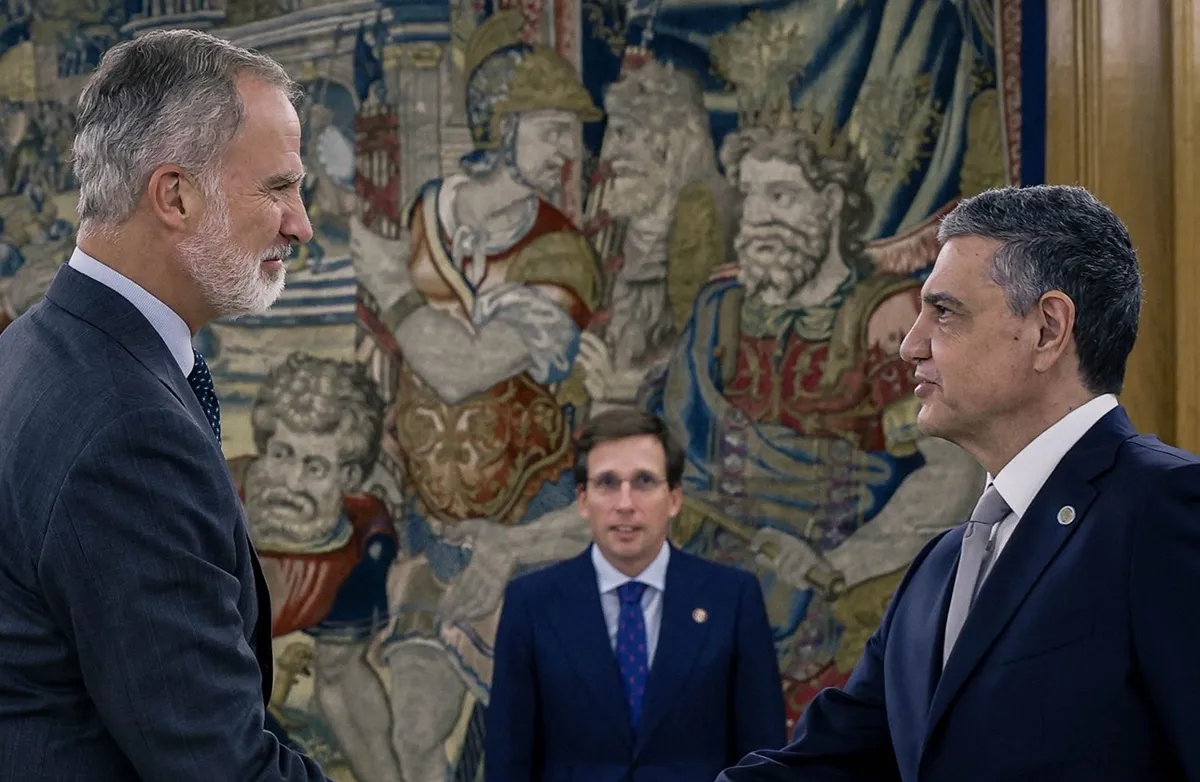 Jorge Macri entregó al rey Felipe VI la Declaración Iberoamericana de Alcaldes