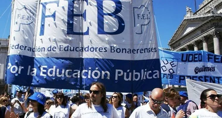 La FEB rechazó el 6% de aumento y convocó un paro de 48 horas en las escuelas bonaerenses