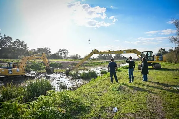 San Vicente sumó un cuarto sector de limpieza sobre el arroyo San Vicente
