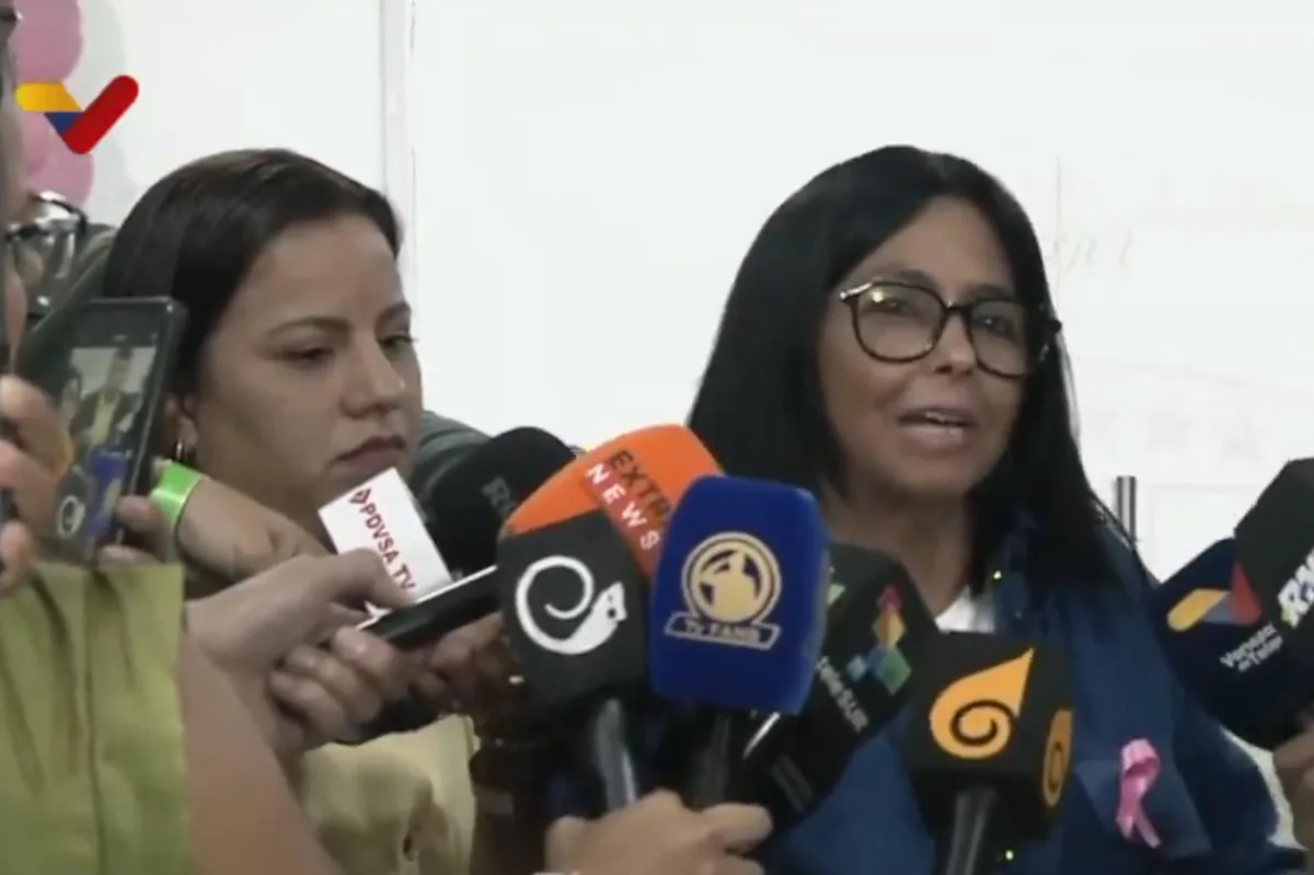 Delcy Rodríguez anunció elecciones en Venezuela con una autoridad electoral renovada