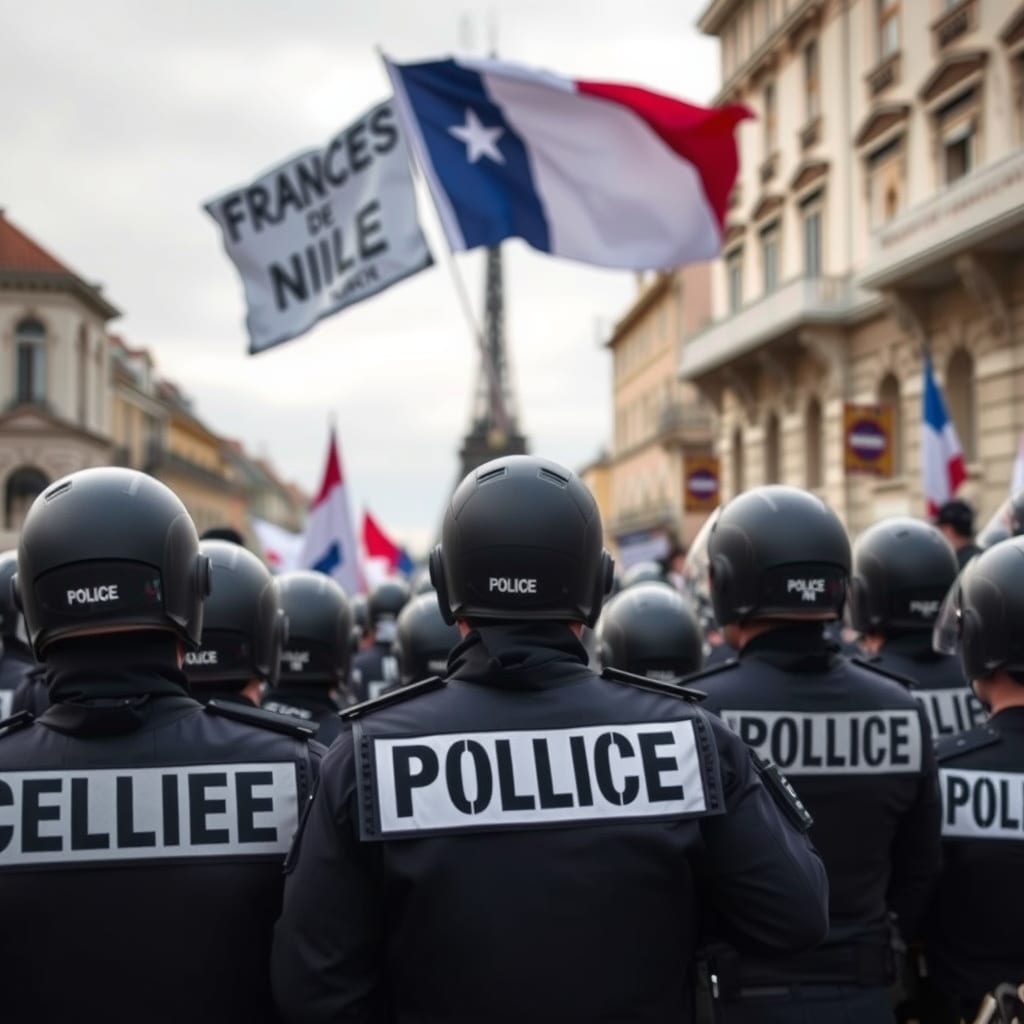 Francia despliega 70.000 policías ante las protestas por el costo de vida